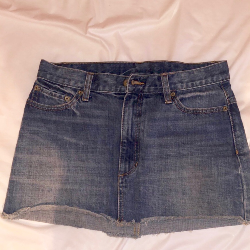 Free People denim skirt SZ 2